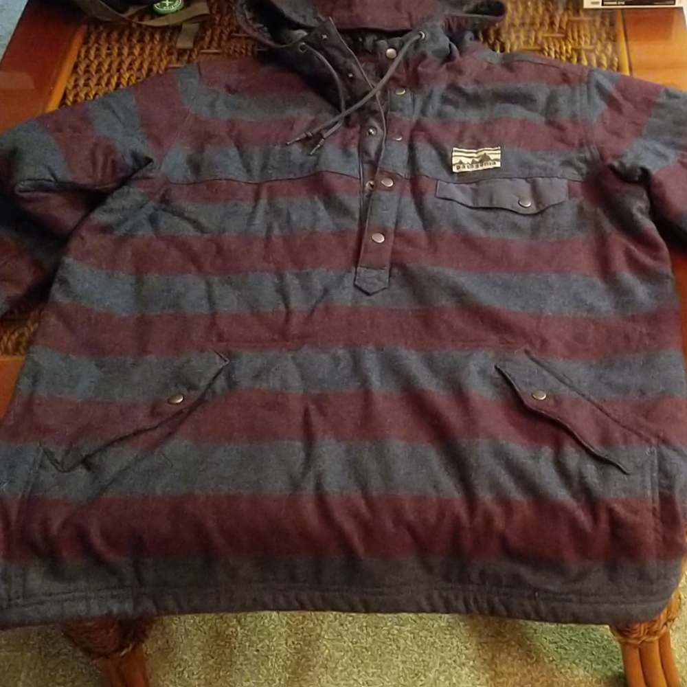 Patagonia Men's Reclaimed Wool Snap-T Hoody